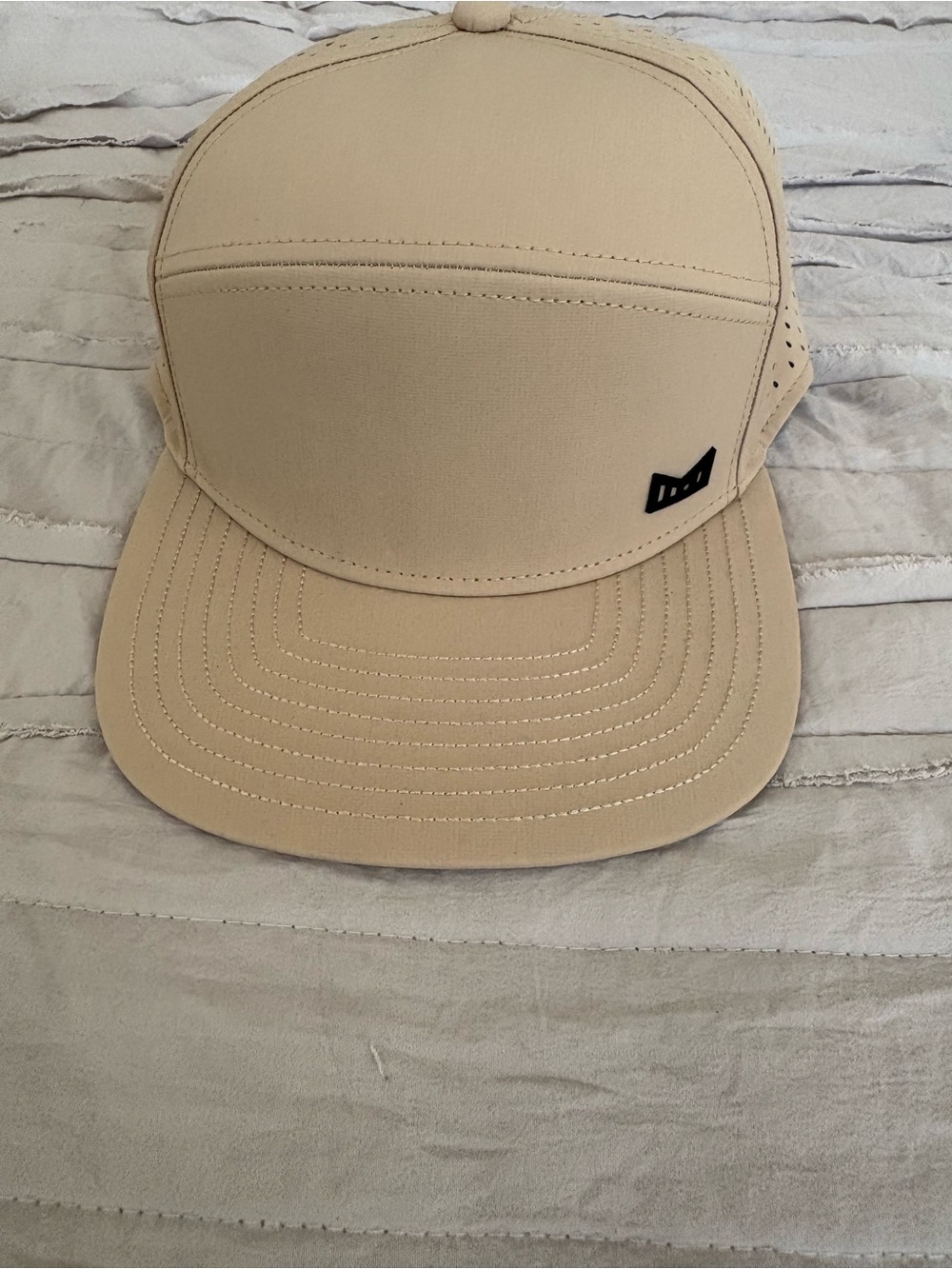 Melin Men's Five-Panel Beige Cap - Performance Casual Hat